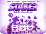 Crypto Casino Business Made Easy with Stake Clone Script